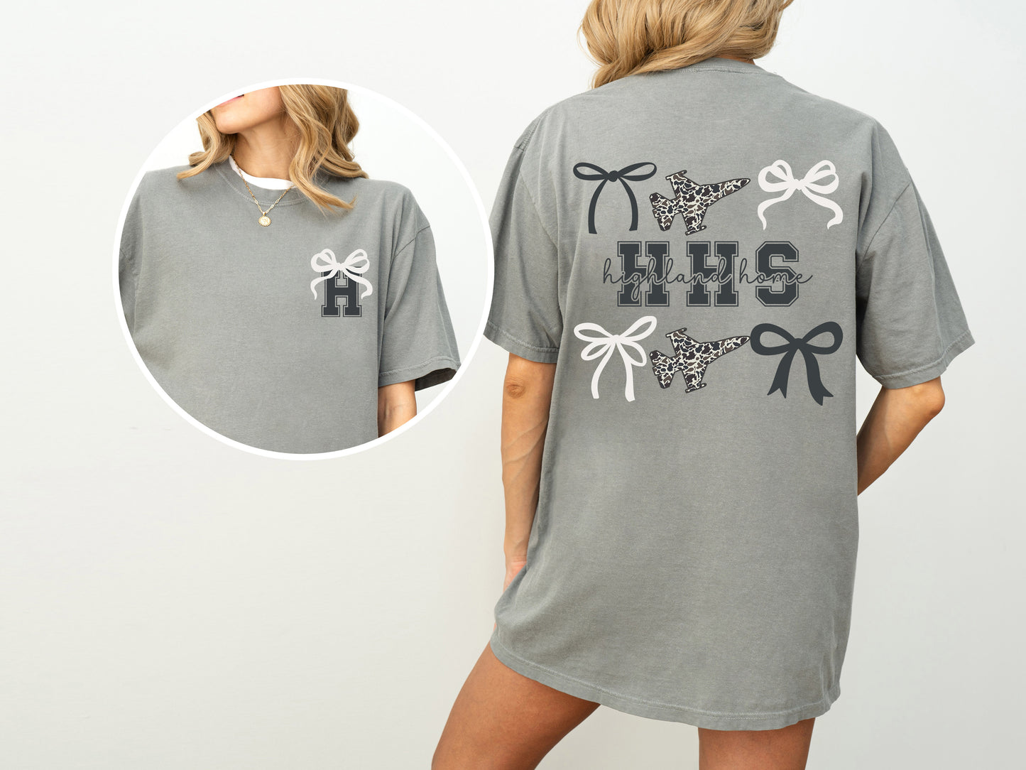 Highland Home Camo Bow