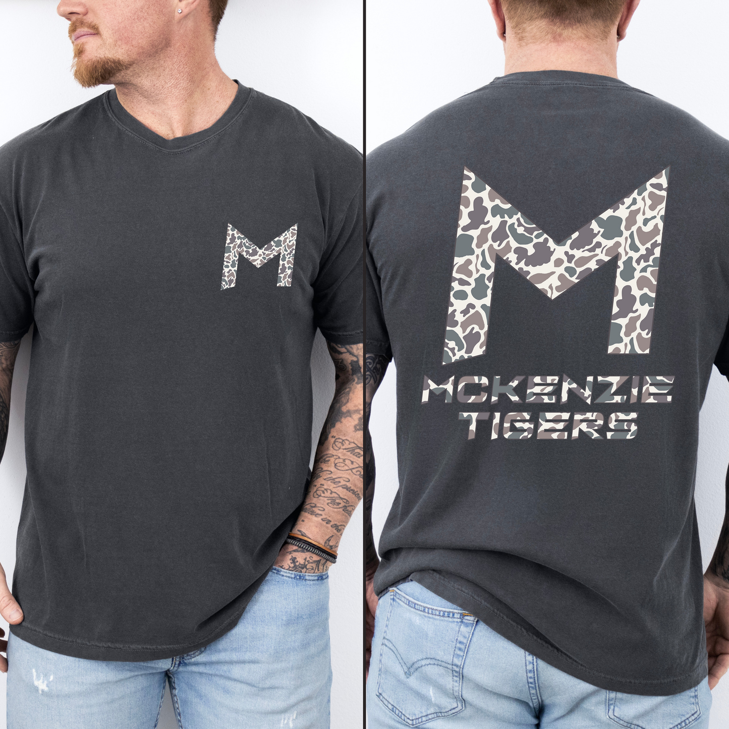 Mckenzie Duck Camo Logo Shirt
