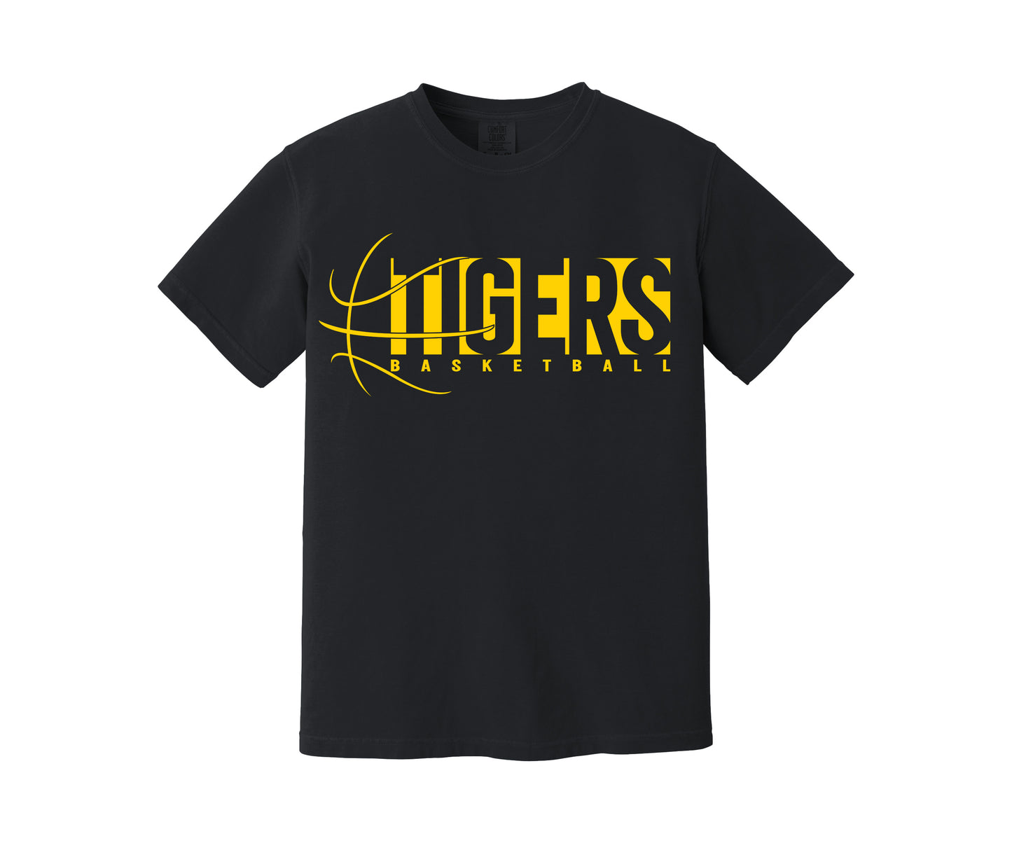 Short Sleeve Tigers Basketball Shirt