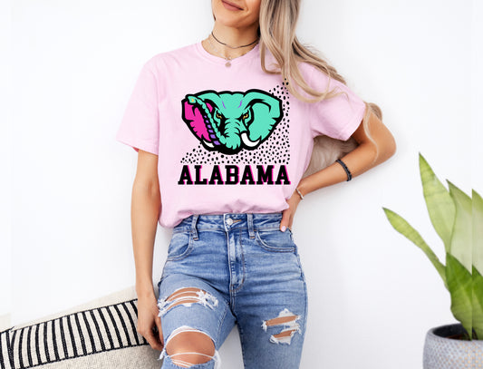 Alabama Neon 90's Short Sleeve