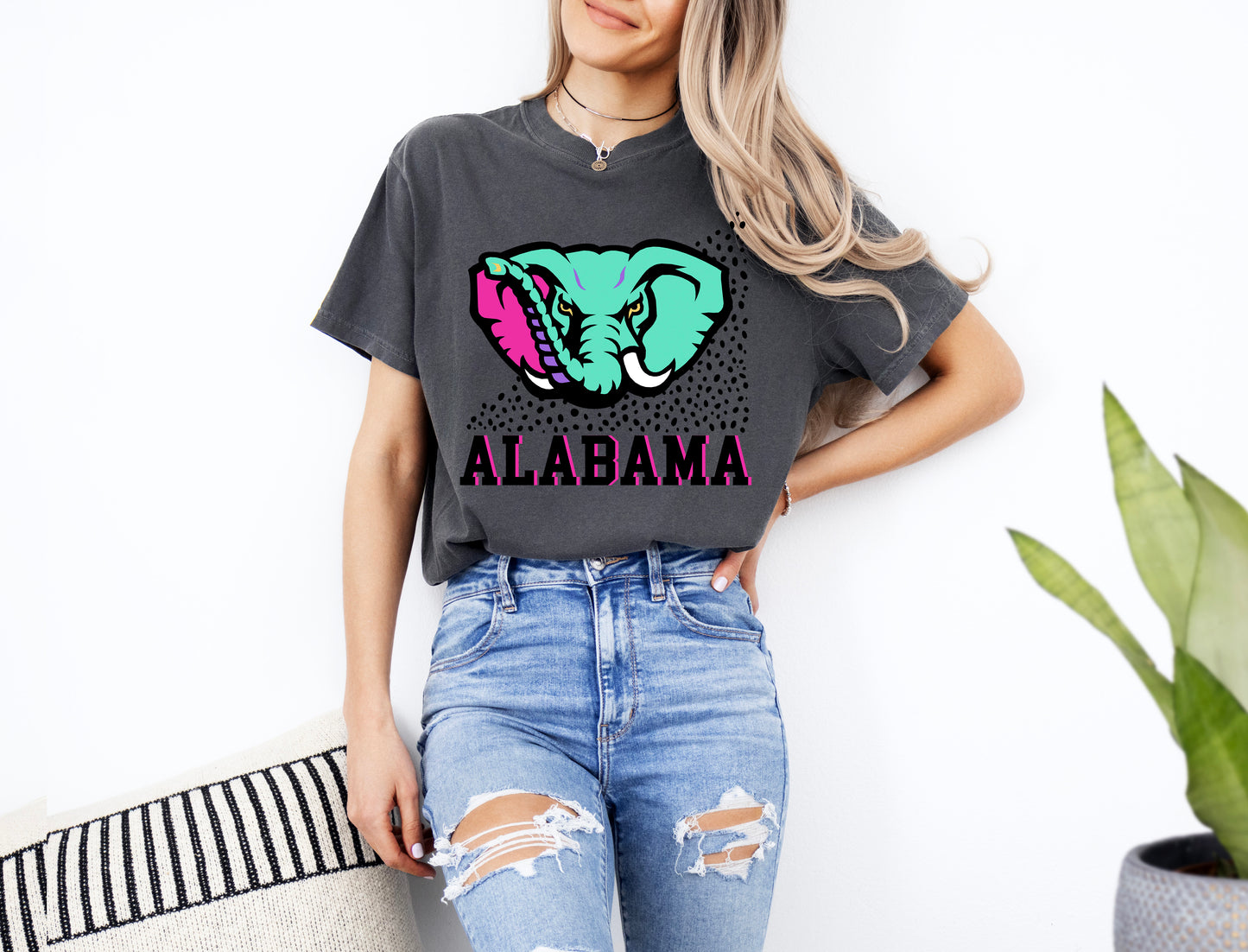 Alabama Neon 90's Short Sleeve