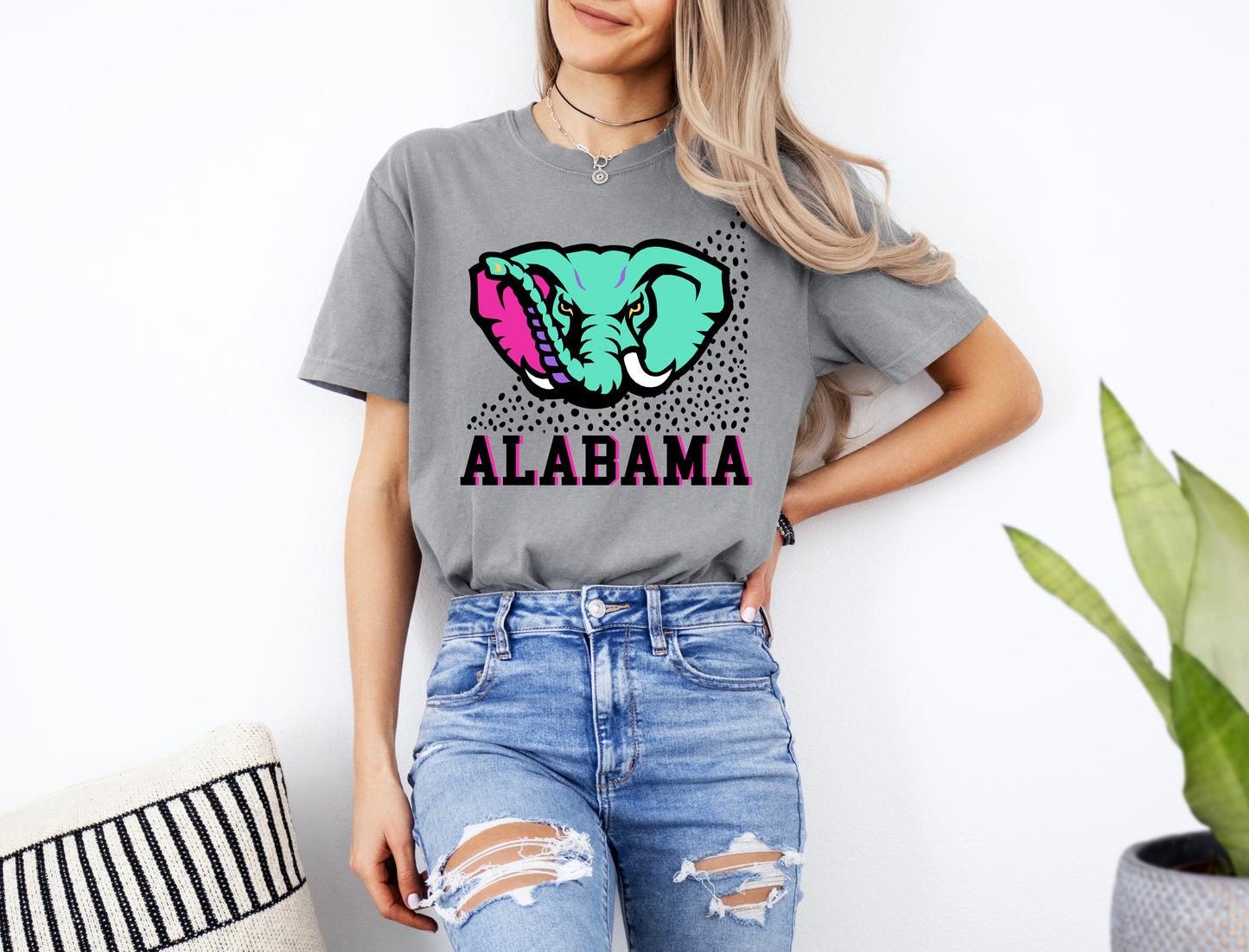 Alabama Neon 90's Short Sleeve