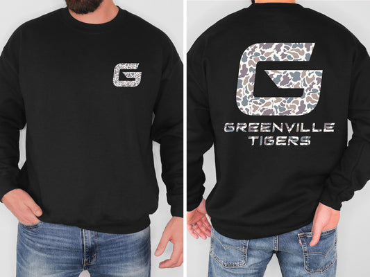 Retro Camo Greenville Sweatshirt