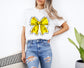 Short Sleeve Softball Bow Shirt