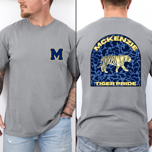 Mckenzie Tiger Pride Blue Camo