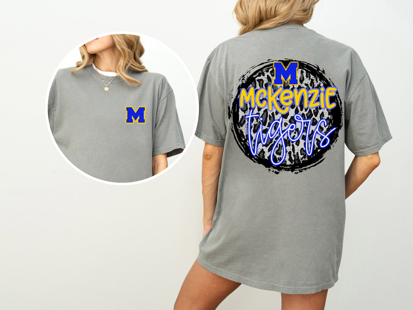 Short Sleeve Neon Mckenzie Tigers