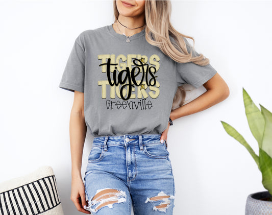 Greenville Tigers Seersucker