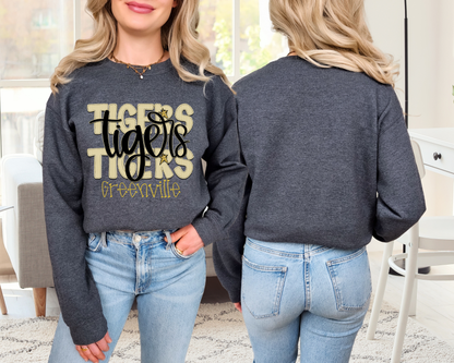 Tigers Seersucker Sweatshirt