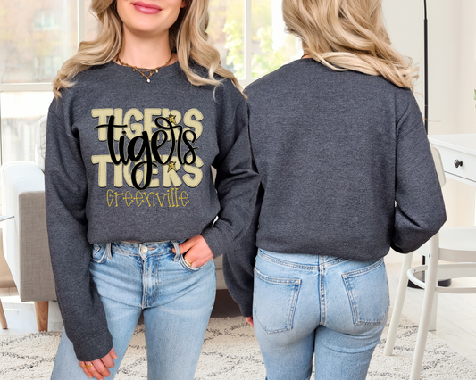 Tigers Seersucker Sweatshirt