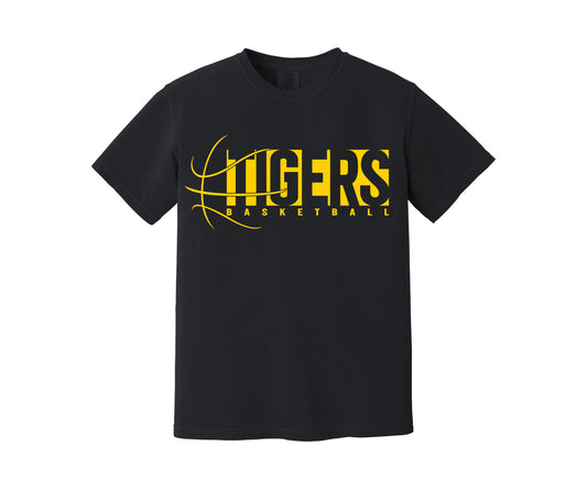 Short Sleeve Tigers Basketball Shirt