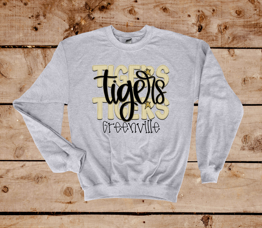 Tigers Seersucker Sweatshirt