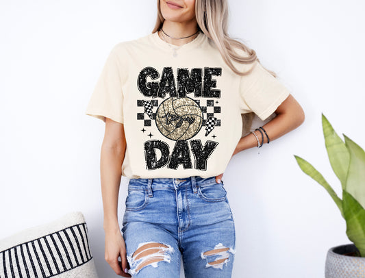 Short Sleeve Volleyball Game Day Shirt